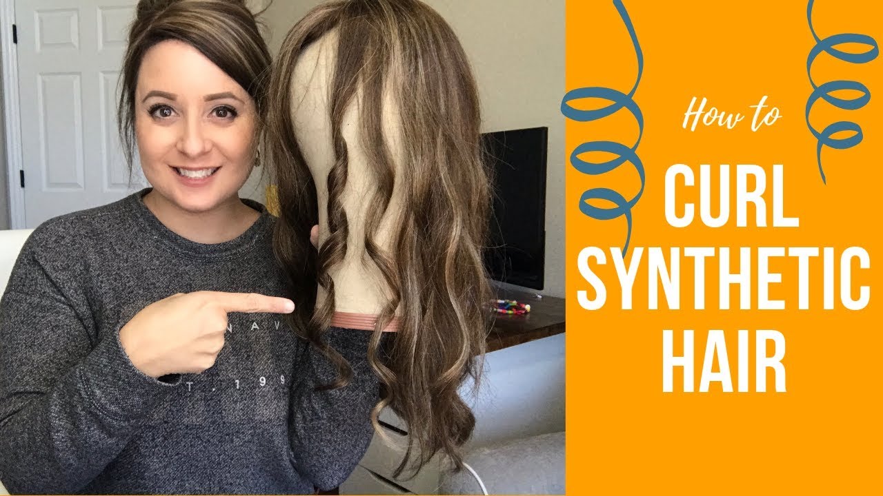 How to Curl Synthetic Hair